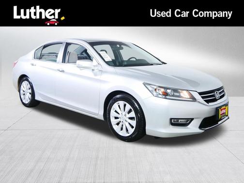 Alabaster Silver Metallic 2013 Honda Accord EX