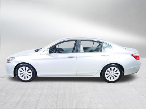 Alabaster Silver Metallic 2013 Honda Accord EX
