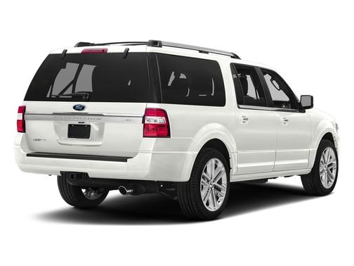 White Platinum Metallic Tri-Coat 2017 Ford Expedition EL Limited