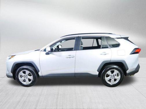 Silver Sky Metallic 2024 Toyota RAV4 Hybrid LE