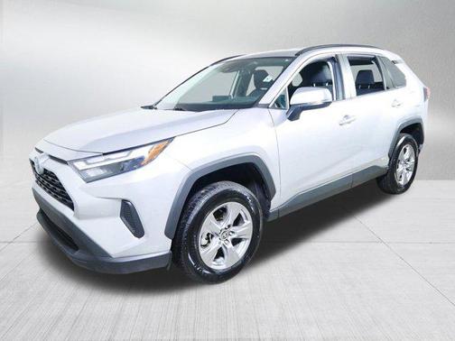 Silver Sky Metallic 2024 Toyota RAV4 Hybrid LE