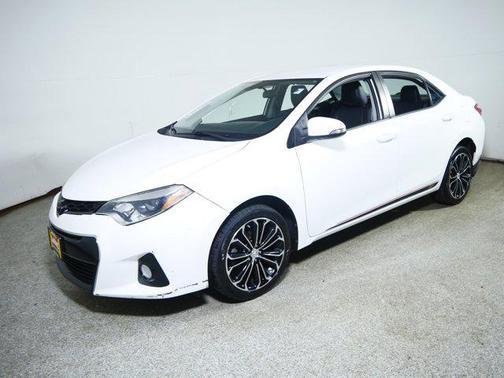 Super White 2016 Toyota Corolla S