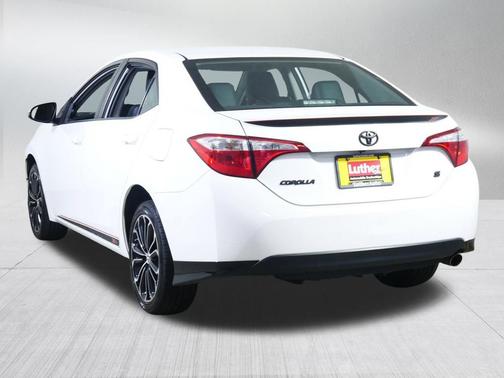 Super White 2016 Toyota Corolla S