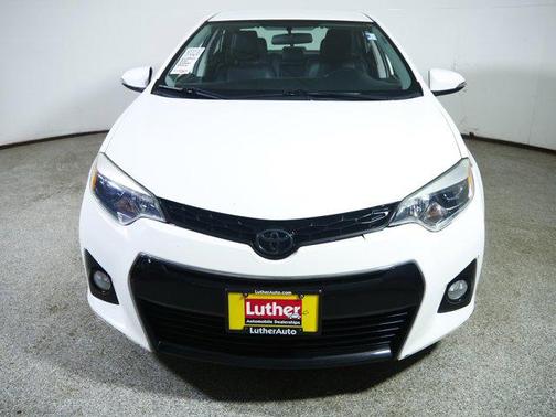 Super White 2016 Toyota Corolla S
