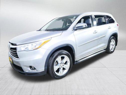 Silver Sky Metallic 2015 Toyota Highlander Limited
