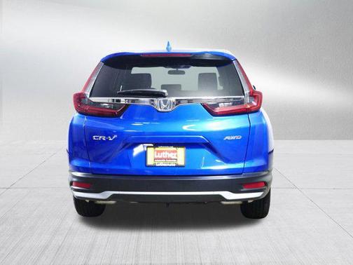Aegean Blue Metallic 2021 Honda CR-V EX