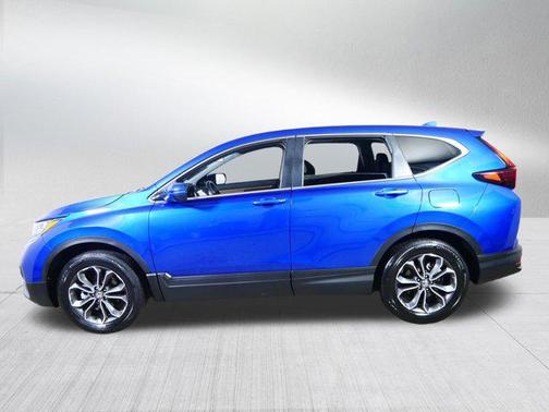 Aegean Blue Metallic 2021 Honda CR-V EX