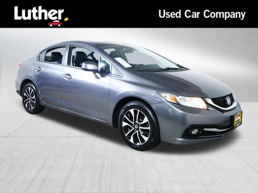 Polished Metal Metallic 2013 Honda Civic EX-L