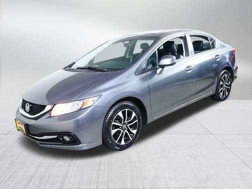 Polished Metal Metallic 2013 Honda Civic EX-L