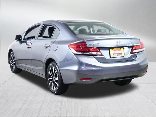 Polished Metal Metallic 2013 Honda Civic EX-L