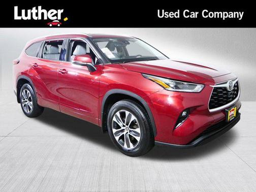 Ruby Flare Pearl 2021 Toyota Highlander XLE