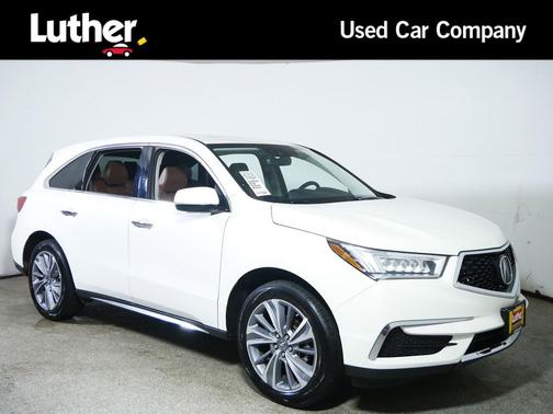 White Diamond Pearl 2017 Acura MDX w/Technology Pkg
