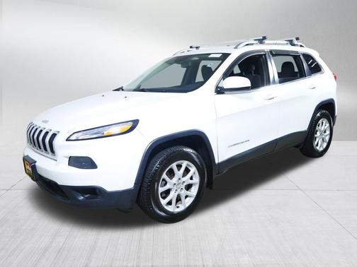 Bright White Clearcoat 2017 Jeep Cherokee Latitude