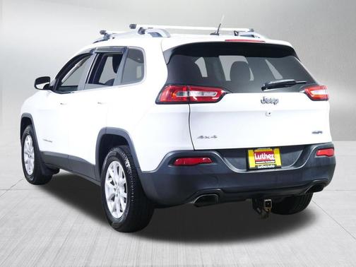 Bright White Clearcoat 2017 Jeep Cherokee Latitude