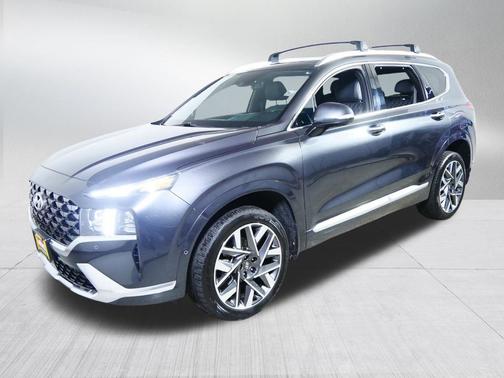 Portofino Gray 2023 Hyundai SANTA FE Calligraphy