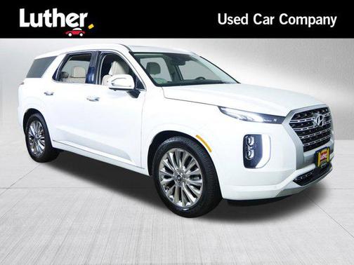 Hyper White 2020 Hyundai PALISADE Limited