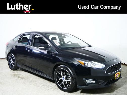 Shadow Black 2017 Ford Focus SEL
