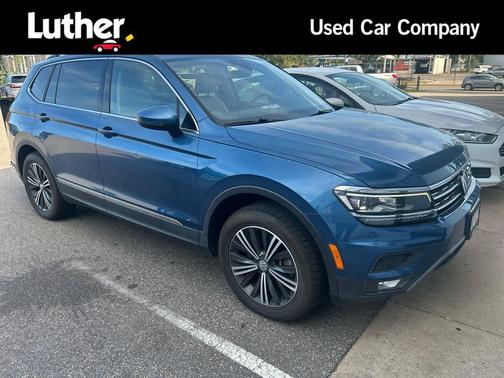 Silk Blue Metallic 2019 Volkswagen Tiguan 2.0T SEL