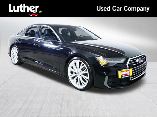 Mythos Black Metallic 2019 Audi A6 55 Prestige