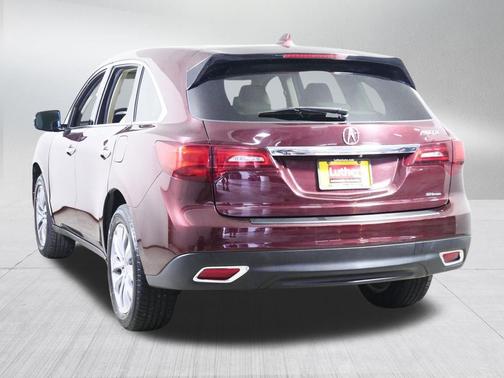 Dark Cherry Pearl 2014 Acura MDX Tech Pkg