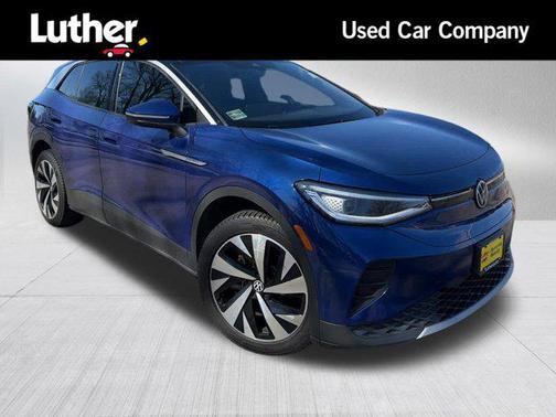 Dusk Blue Metallic/Black Roof 2022 Volkswagen ID.4 Pro S
