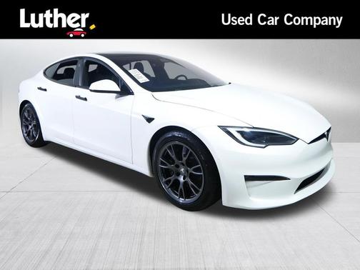 Pearl White Multi-Coat 2022 Tesla Model S Dual Motor All-Wheel Drive