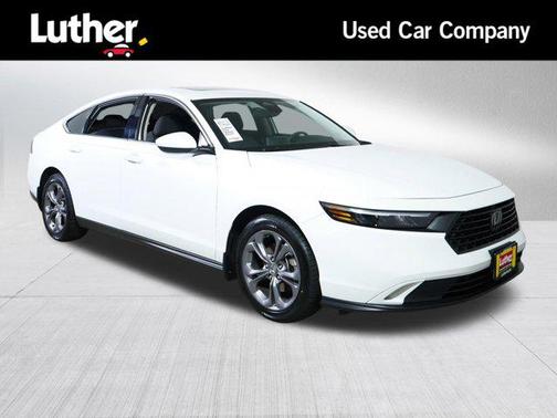 Platinum White Pearl 2024 Honda Accord EX