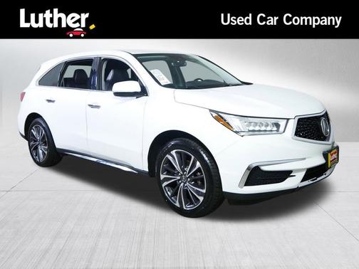 Platinum White Pearl 2020 Acura MDX w/Technology Pkg