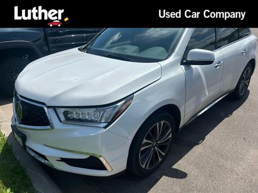 Platinum White Pearl 2020 Acura MDX w/Technology Pkg