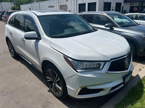 Platinum White Pearl 2020 Acura MDX w/Technology Pkg