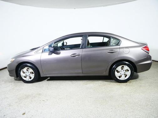 Kona Coffee Metallic 2014 Honda Civic LX