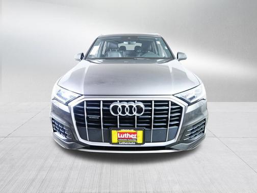Gray 2021 Audi Q7 45 Premium Plus