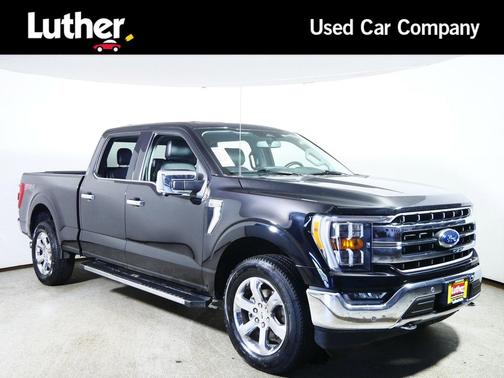 Agate Black Metallic 2021 Ford F-150 Lariat