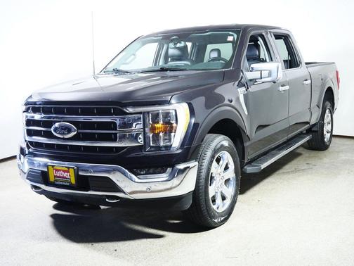 Agate Black Metallic 2021 Ford F-150 Lariat