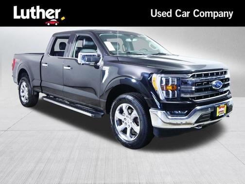 Agate Black Metallic 2021 Ford F-150 Lariat