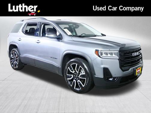 Satin Steel Metallic 2021 GMC Acadia SLT