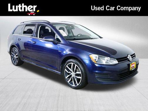 Night Blue Metallic 2016 Volkswagen Golf SportWagen TSI Limited Edition