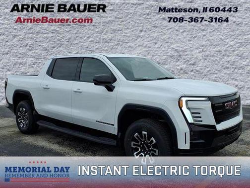 Summit White 2026 GMC Sierra EV Elevation