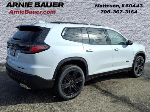 Glacier White 2026 GMC Acadia Elevation