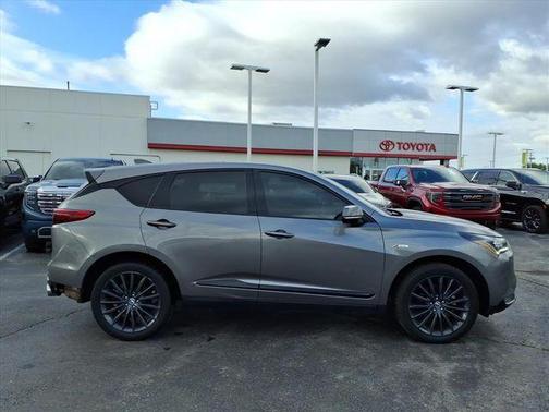 Liquid Carbon Metallic 2023 Acura RDX A-Spec Advance Package