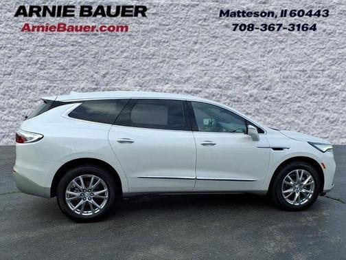 White Frost Tri-Coat 2023 Buick Enclave Premium