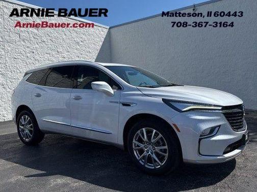 White Frost Tri-Coat 2023 Buick Enclave Premium