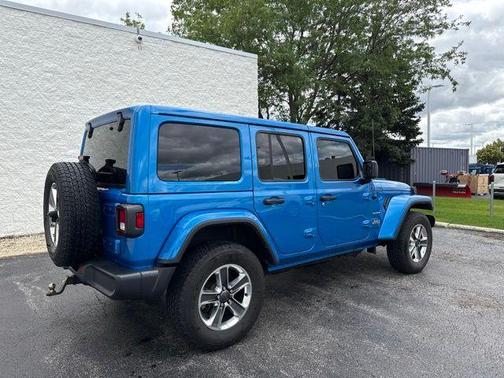 Hydro Blue Pearlcoat 2022 Jeep Wrangler Unlimited Sahara