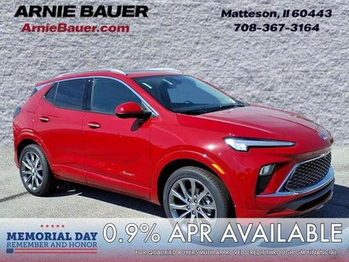 Brilliant Red 2026 Buick Encore GX Avenir