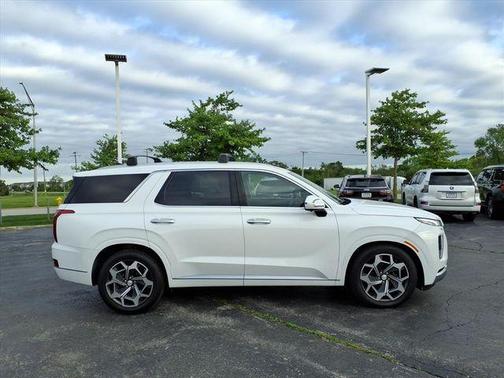 Hyper White 2021 Hyundai PALISADE Calligraphy