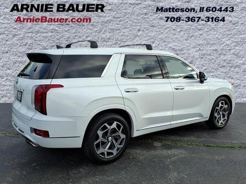 Hyper White 2021 Hyundai PALISADE Calligraphy