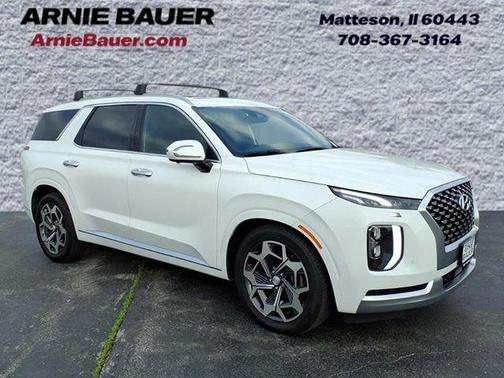 Hyper White 2021 Hyundai PALISADE Calligraphy