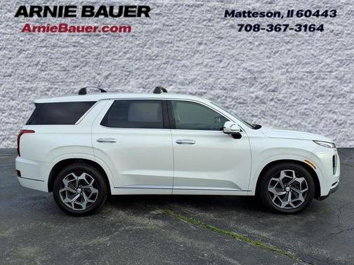 Hyper White 2021 Hyundai PALISADE Calligraphy