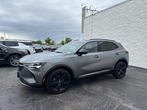 Satin Steel Metallic 2022 Buick Envision Preferred