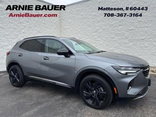 Satin Steel Metallic 2022 Buick Envision Preferred